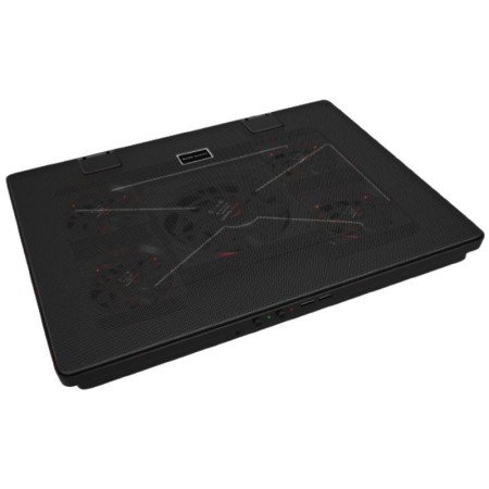 Soporte Refrigerante Mars Gaming MNBC2 para Portátiles hasta 17.3″/ Iluminación LED