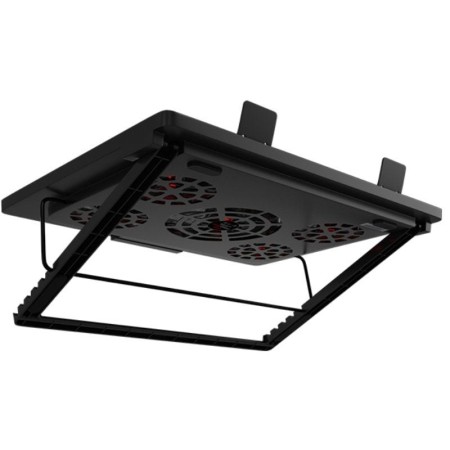Soporte Refrigerante Mars Gaming MNBC2 para Portátiles hasta 17.3″/ Iluminación LED