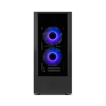 Caja ordenador gaming nox hummer nemesis atx 2 x usb 3.0 2 x usb 2.0 negra argb