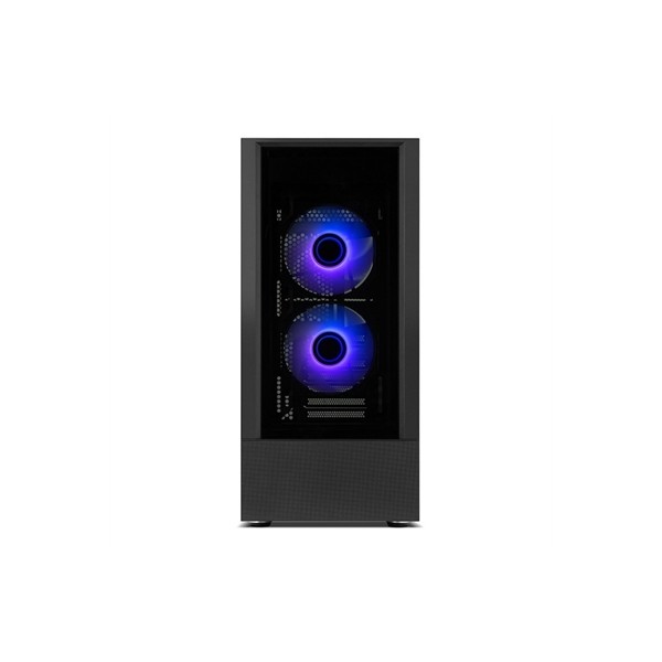Caja ordenador gaming nox hummer nemesis atx 2 x usb 3.0 2 x usb 2.0 negra argb