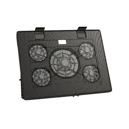 Soporte Refrigerante Mars Gaming MNBC2 para Portátiles hasta 17.3″/ Iluminación LED
