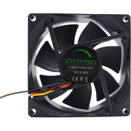 Tacens Anima Ventilador 8cm 12db Flux.bearing