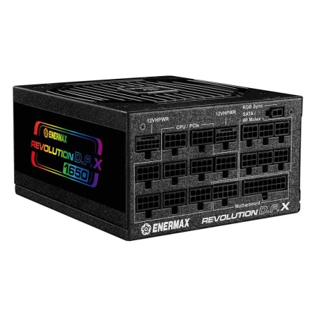 Fuente de alimentacion enermax revolution d.f. x 1650w 80+ gold modular