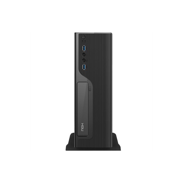 Caja ordenador nox slim lite070 micro atx 2 x usb 3.0 1 x 80mm 500w negra