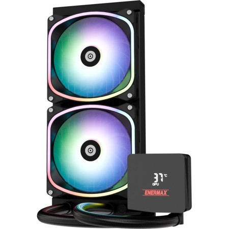 Kit refrigeracion liquida cpu enermax aquafusion ii 240mm gaming 2 x12cm