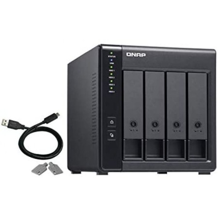 DAS QNAP TR-004/ 4 Bahías 3.5″- 2.5″/ Formato Torre