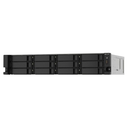 Servidor nas qnap ts - 1273au - rp - 8g 12 bahias 2u rack 8gb gigabit ethernet