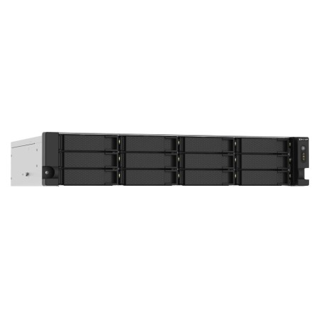Servidor nas qnap ts - 1273au - rp - 8g 12 bahias 2u rack 8gb gigabit ethernet
