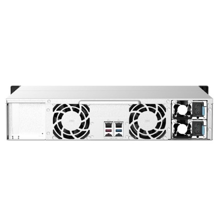 Servidor nas qnap ts - 1273au - rp - 8g 12 bahias 2u rack 8gb gigabit ethernet