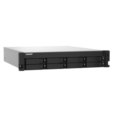 Servidor nas qnap ts - 832pxu - 4g 8 bahias 2u rack 4gb gigabit ethernet