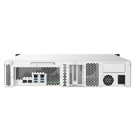 Servidor nas qnap ts - 832pxu - 4g 8 bahias 2u rack 4gb gigabit ethernet
