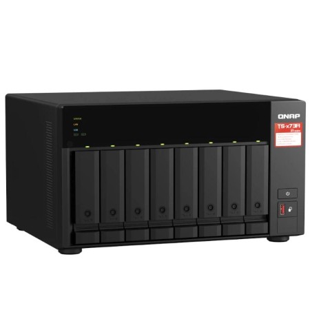 NAS QNAP TS-873A/ 8 Bahías 3.5″- 2.5″/ 8GB DDR4/ Formato Torre
