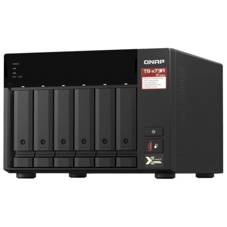 NAS QNAP TS-673A-8G/ 6 Bahías 3.5″- 2.5″/ 8GB DDR4/ Formato Torre