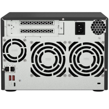 NAS QNAP TS-673A-8G/ 6 Bahías 3.5″- 2.5″/ 8GB DDR4/ Formato Torre