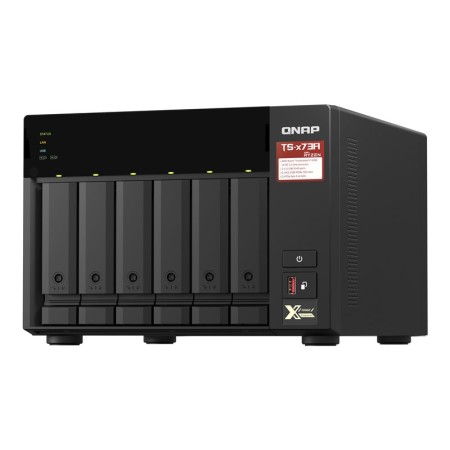 NAS QNAP TS-673A-8G/ 6 Bahías 3.5″- 2.5″/ 8GB DDR4/ Formato Torre