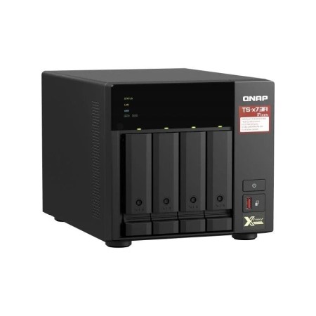 NAS QNAP TS-473A-8G/ 4 Bahías 3.5″- 2.5″/ 8GB DDR4/ Formato Torre