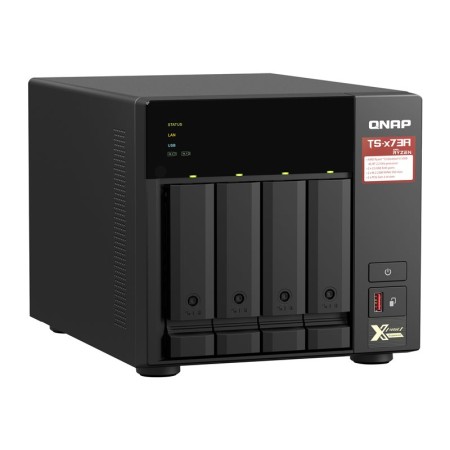 NAS QNAP TS-473A-8G/ 4 Bahías 3.5″- 2.5″/ 8GB DDR4/ Formato Torre