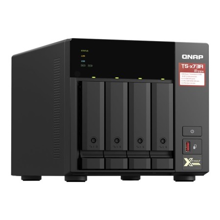 NAS QNAP TS-473A-8G/ 4 Bahías 3.5″- 2.5″/ 8GB DDR4/ Formato Torre
