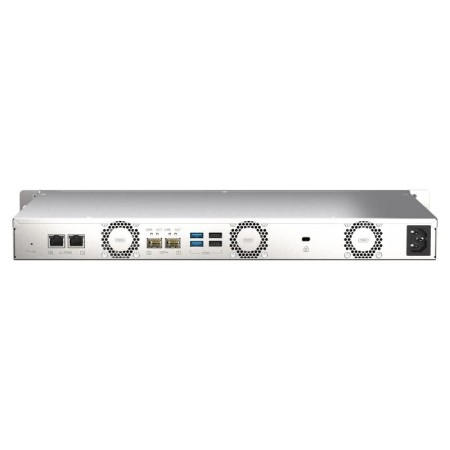 Servidor nas qnap ts - 435xeu - 4g nas 4xhddbay 2x10gbe 2x2.5gbe 1u