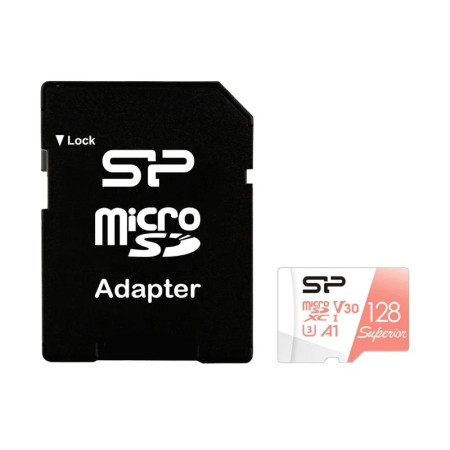 Tarjeta memoria micro sdxc silicon power superior 128gb clase 10 uhs - i u3