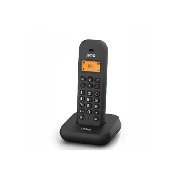 Telefono inalambrico spc dect keops negro -  50 contactos