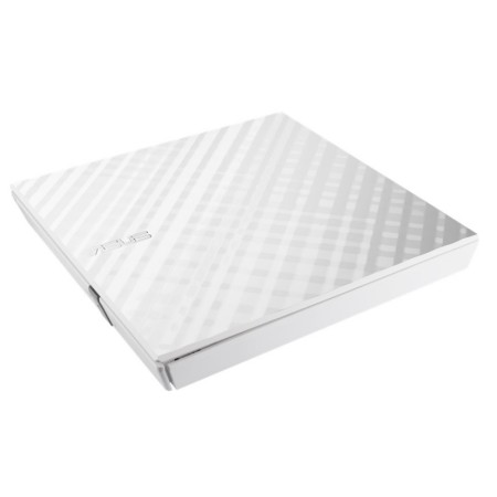Grabadora Externa CD/DVD Asus SDRW-08DS2S-U Lite/ Blanco