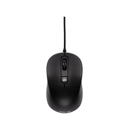Mu101c ratón asus silencioso con cable y sensor azul