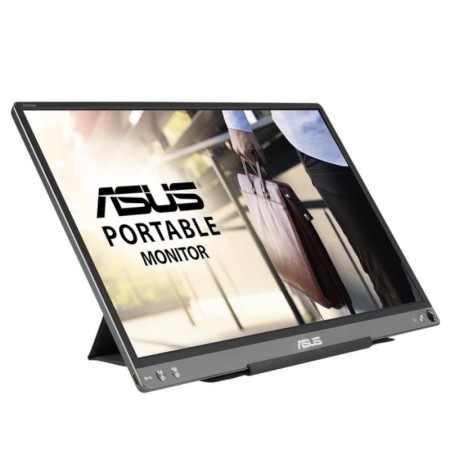 Monitor Portátil Asus ZenScreen MB16ACE 15.6″/ Full HD/ Plata y Negro