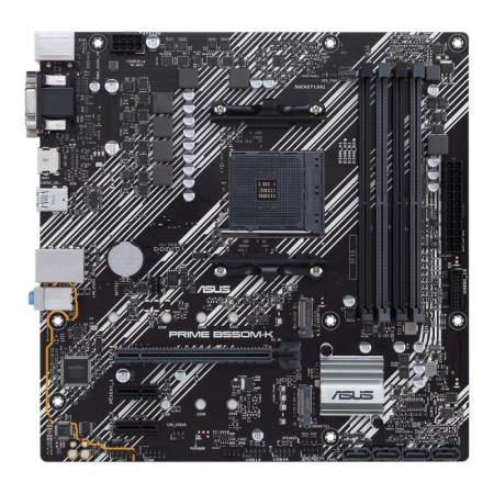 Placa Base Asus Prime B550M-K Socket AM4/ DDR4/ PCIe 4.0/ Micro ATX