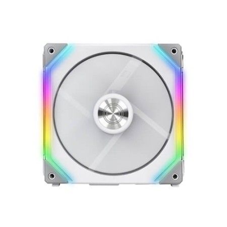 Ventilador caja lian li uni fan sl140 rgb 2x 140mm blanco