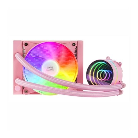 Kit de refrigeracion mars gaming mlone120p rosa 200w 1 x 120mm frgb