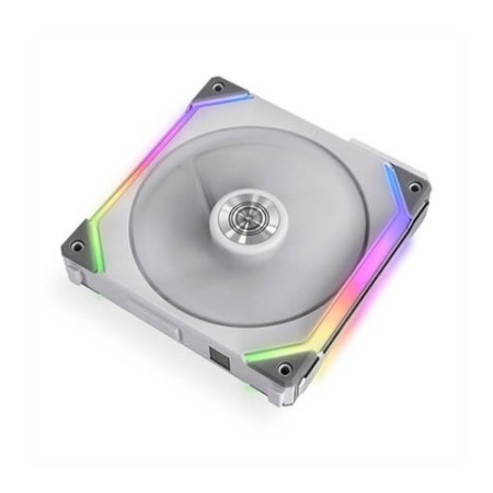 Ventilador caja lian li uni fan sl140 rgb 2x 140mm blanco