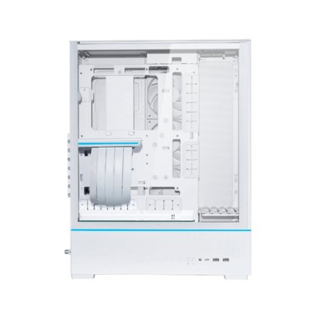 Caja ordenador gaming lian li lancool sup01 atx cristal templado blanco