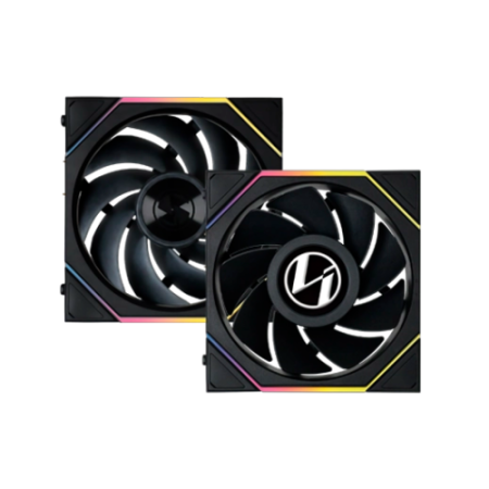 Ventilador caja gaming lian li unifan tl - lcd inalambrico argb 120mm negro