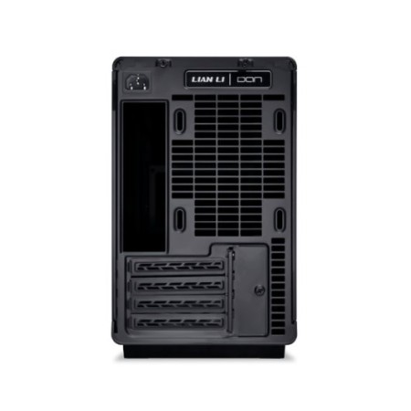Caja ordenador gaming lian li a3 matx cristal templado madera negra