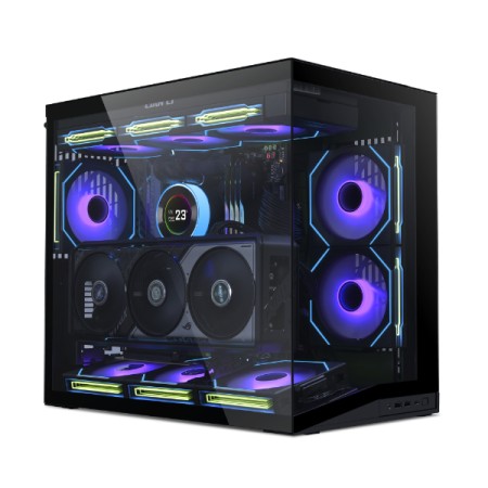 Caja ordenador gaming lian li o11d mini v2 atx cristal templado negro