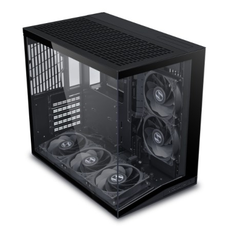 Caja ordenador gaming lian li o11d mini v2 atx cristal templado negro