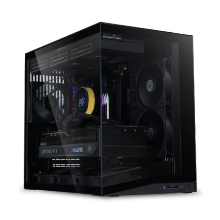 Caja ordenador gaming lian li o11d mini v2 atx cristal templado negro