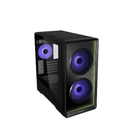 Caja ordenador gaming lian li vector v150 matx argb cristal templado negro
