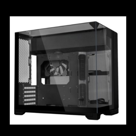 Caja ordenador gaming lian li o11 vision - m matx cristal templado negra