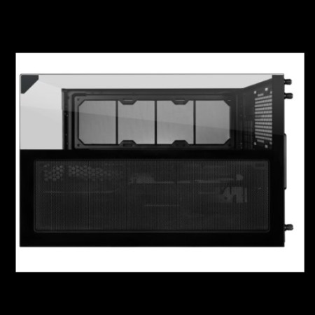 Caja ordenador gaming lian li o11 vision - m matx cristal templado negra
