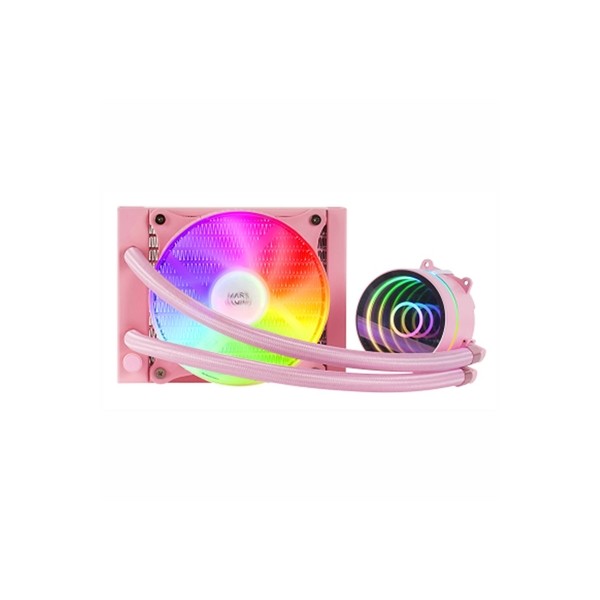 Kit de refrigeracion mars gaming mlone120p rosa 200w 1 x 120mm frgb