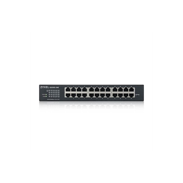 Switch 24 puertos zyxel gs1915 - 24e - eu0101f 100 - 1000 gigabit ethernet