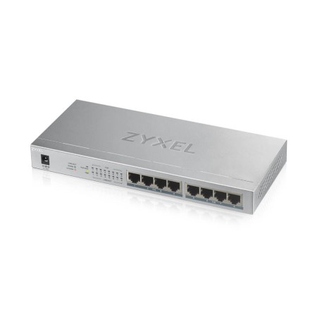 Switch 8 puertos zyxel - gestionable - poe - full duplex 10 - 100 - 1000