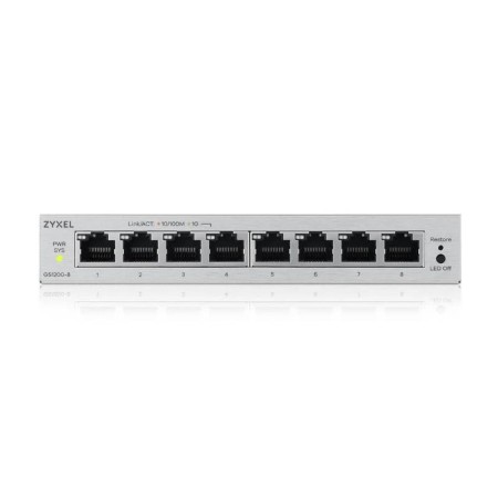 Switch 8 puertos zyxel gs1200 - 8v3 8xgbe