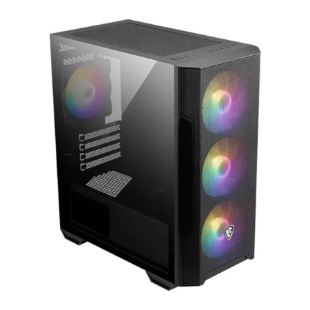 Caja ordenador gaming msi mag forge m100r m - atx 4 x 120mm 1 x usb 3.2 2 x usb 2.0 argb