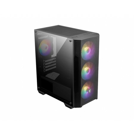Caja ordenador gaming msi mag forge m100a m - atx 4 x 120mm 1 x usb 3.2 2 x usb 2.0 rgb