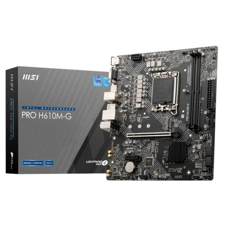 MSI Placa Base PRO H610M-G DDR5 mATX 1700