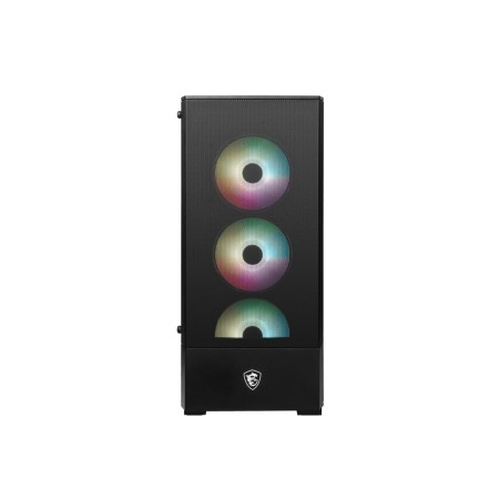Caja ordenador gaming msi mag forge 112r atx 4 x 120mm 2 x usb 3.2 argb