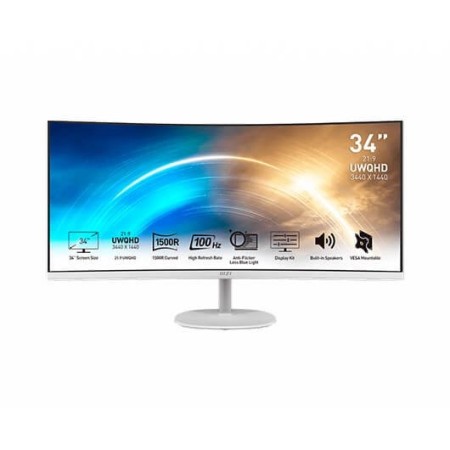 MSI MP341CQW Monitor34″ UWQHD VGA HDMI MM curv